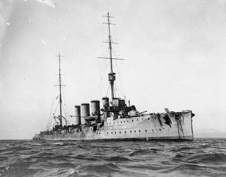 Английский бронепалубный крейсер «Глазго»